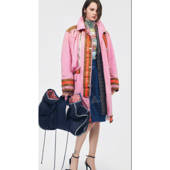 [New] Raf Simons x Calvin Klein 205W39NYC 'Yale' Logo Skirt - Picture 2 of 5